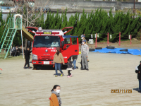 消防車乗車